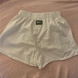 Daily Drills Women's Cream Athletic Shorts